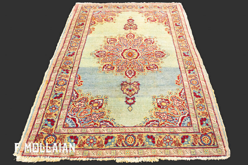 Small Antique Tabriz Hadji Djalili Rug n°:38078764